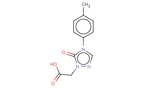 2-[4-(4-METHYLPHENYL)-5-OXO-4,5-DIHYDRO-1H-1,2,4-TRIAZOL-1-YL]ACETIC ACID